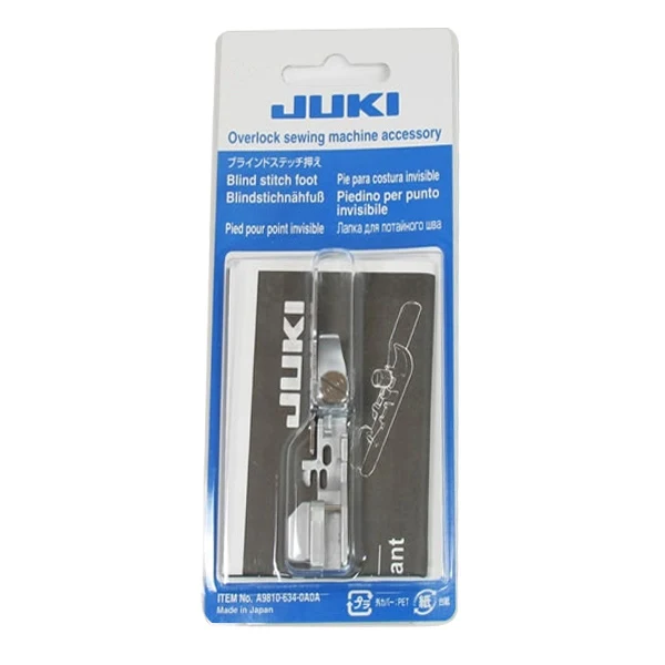 Pied-de-biche surjeteuse ourlet invisible Juki