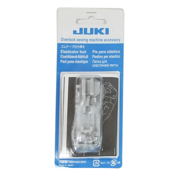 Pied-de-biche surjeteuse pose élastique Juki
