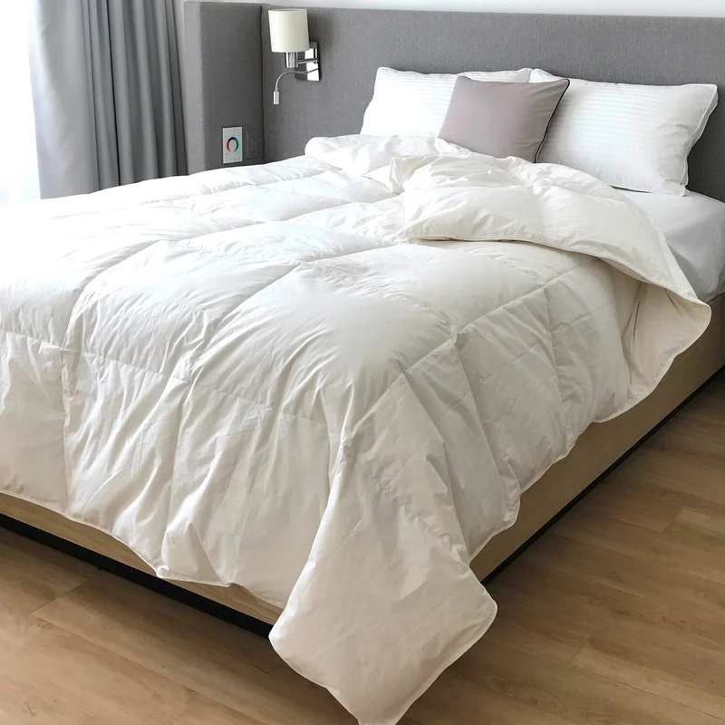 Couette Hôtel luxueux en duvet d'oie blanc canadien - bithermique