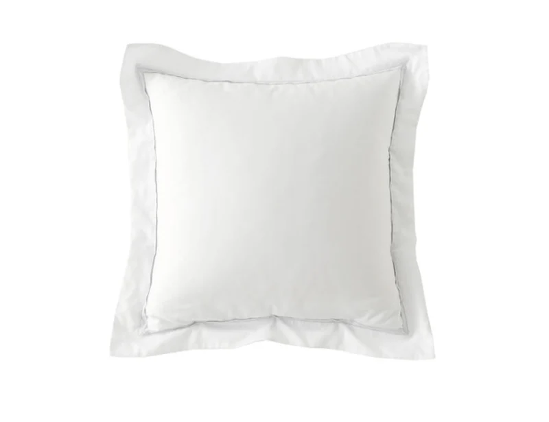Taie d'oreiller Satin de coton - AMBOISE Métal