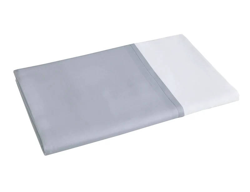 Drap plat Satin de coton - AMBOISE Métal