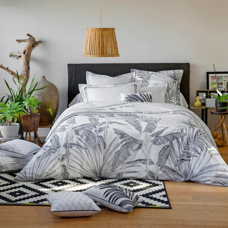 Housse de couette Tropical - Percale de coton