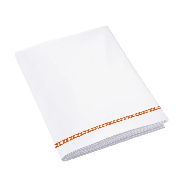 Drap plat À l'ombre des pins - Percale de coton 120 fils/cm²