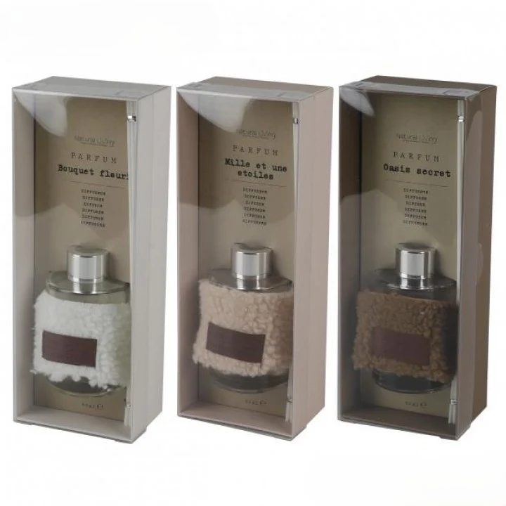 DIFFUSEUR DE PARFUM DE LUXE - 3 SENTEURS AU CHOIX