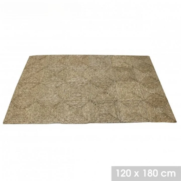 GRAND TAPIS PLIABLE A PLAT - EN JONC - 120 x 180cm