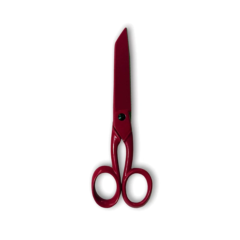 Ciseaux Tissu Couturière Époxy Bordeaux 17cm