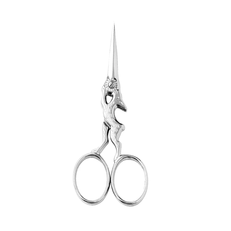 Ciseaux broderie Lièvre Chrome 10cm