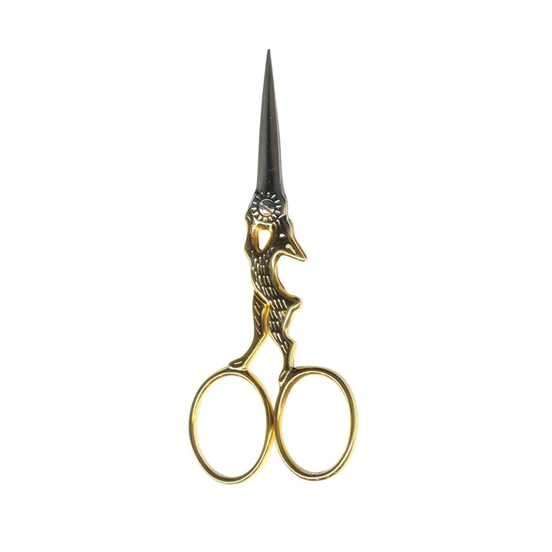 Ciseaux broderie Lièvre Or 10cm