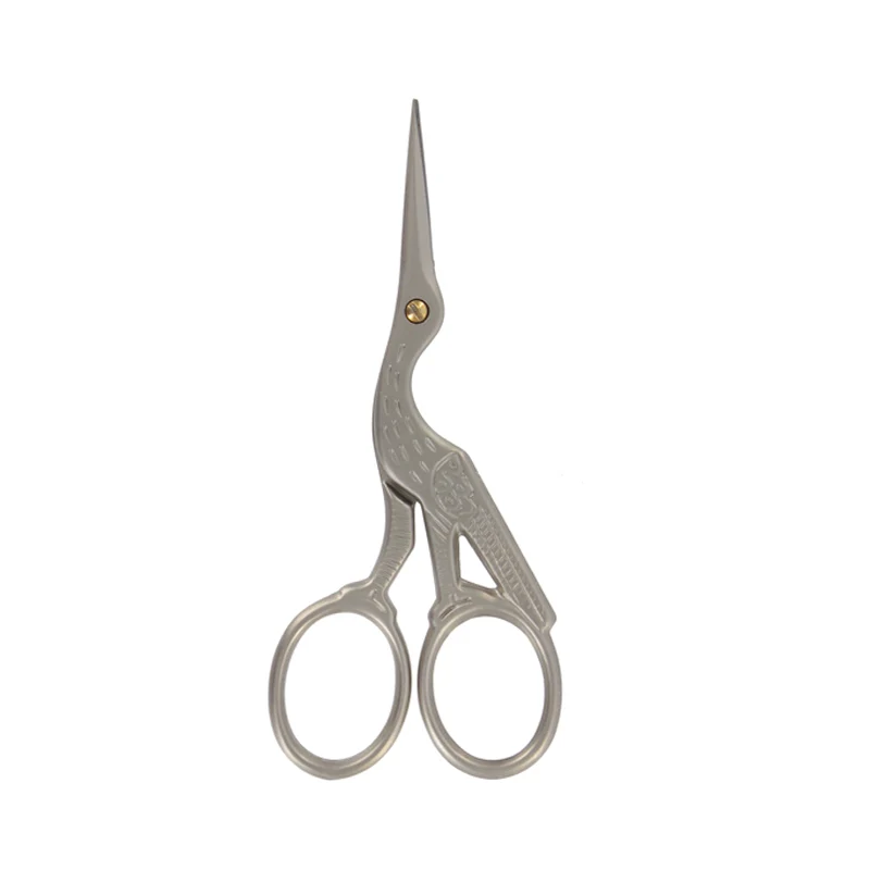 Ciseaux broderie Cigogne Chromé mate 9cm