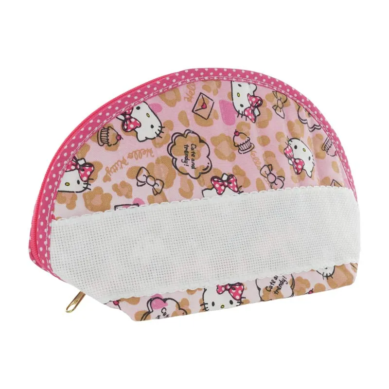 Trousse de couture à broder Hello Kitty Gateau Rose