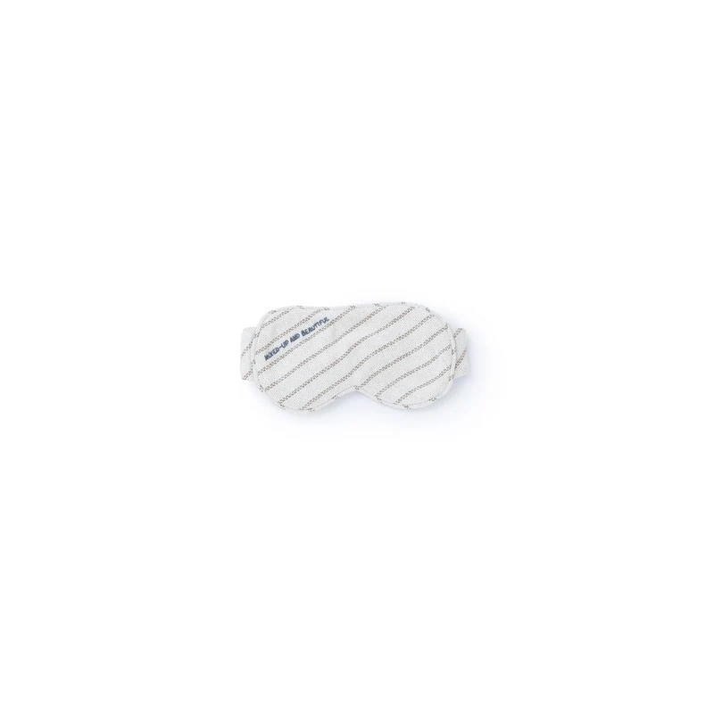 Masque de sommeil en tissage ouvert teint en fil