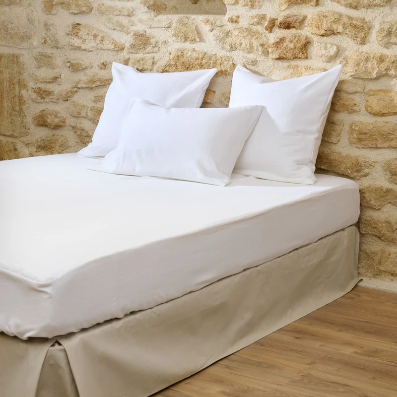 Protège matelas Luxe - Molleton 100% coton 400g