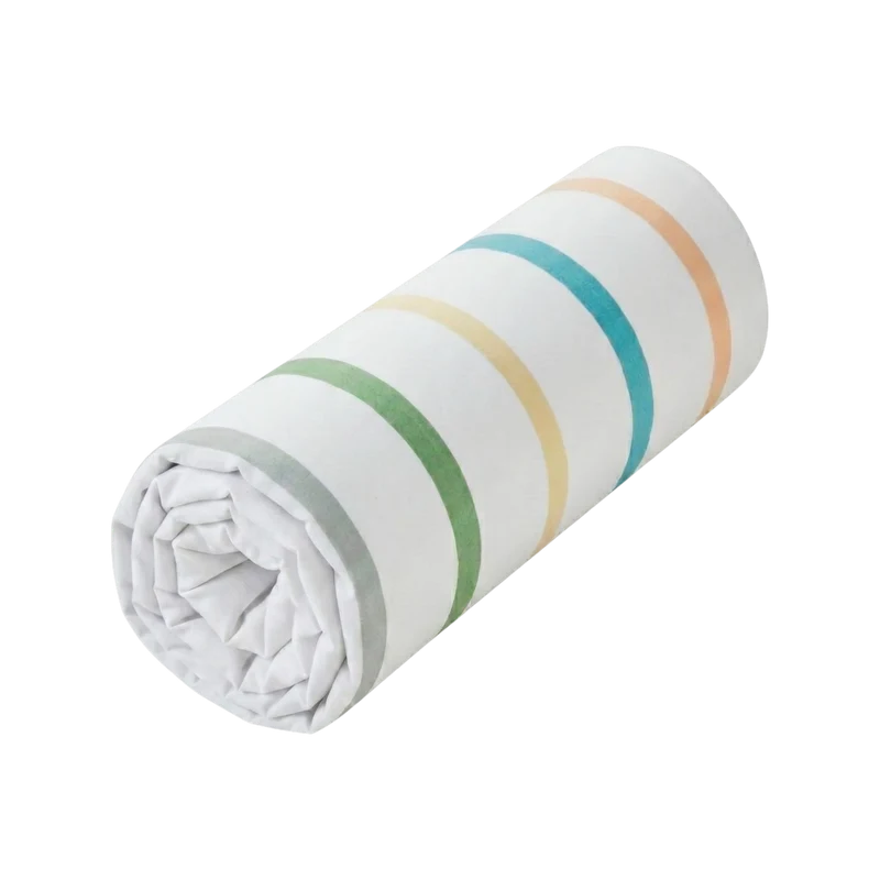 Drap housse Paysage Varois - Percale de coton