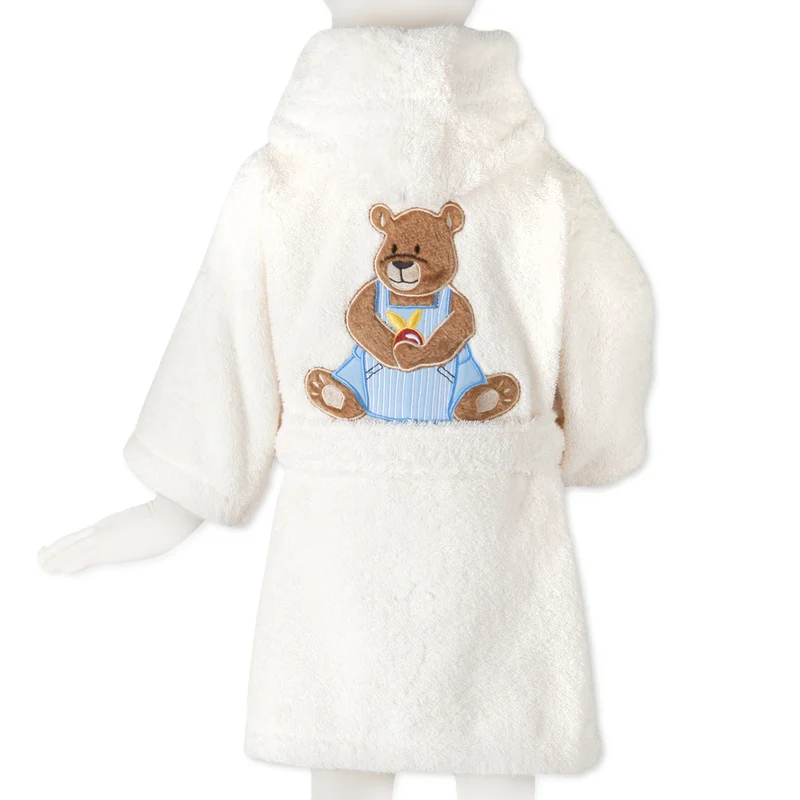 Peignoir Ourson Boy - Coton 500g/m²