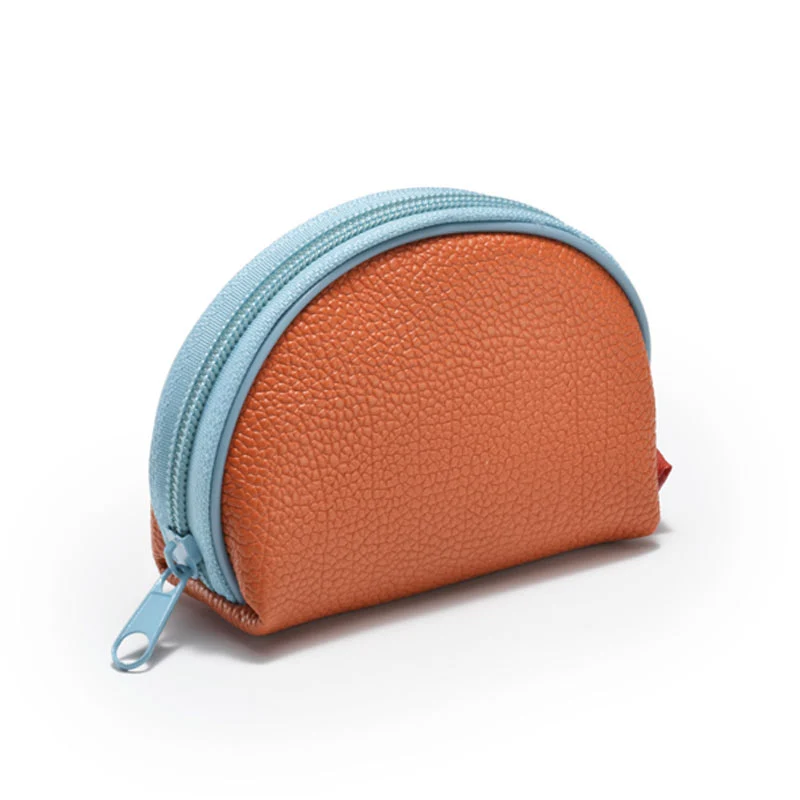 Trousse de couture imitation Cuir Orange