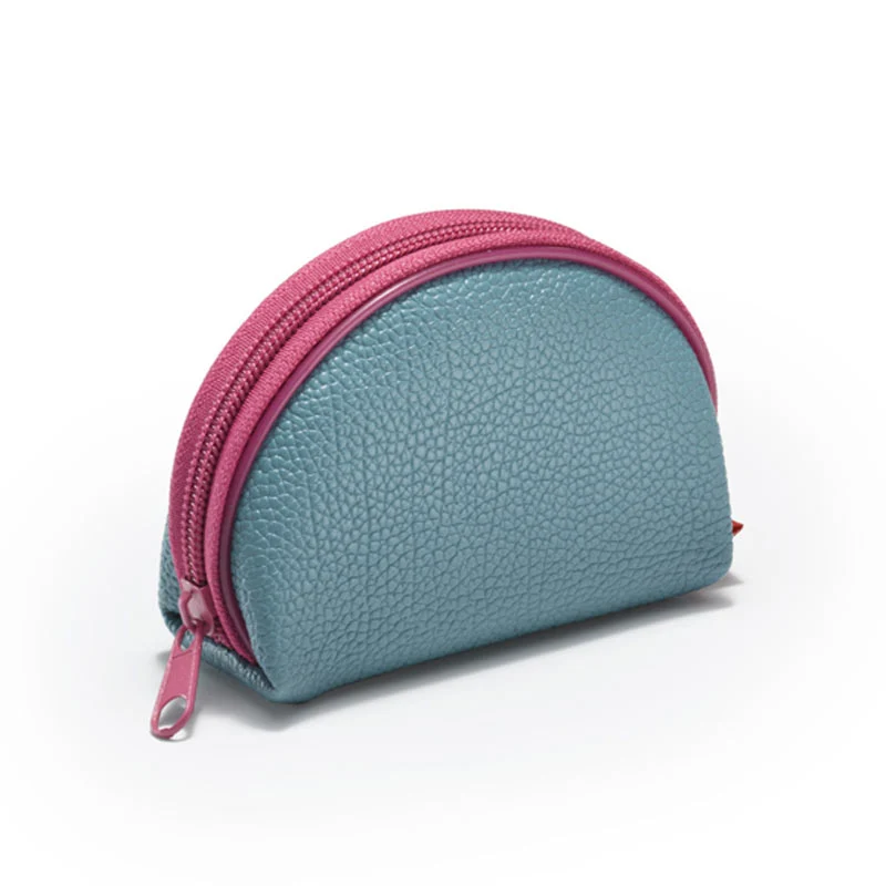 Trousse de couture imitation Cuir Bleu