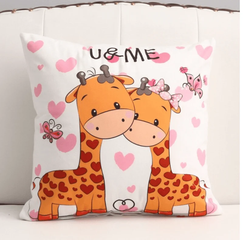 Housse de coussin 60x60 Lit