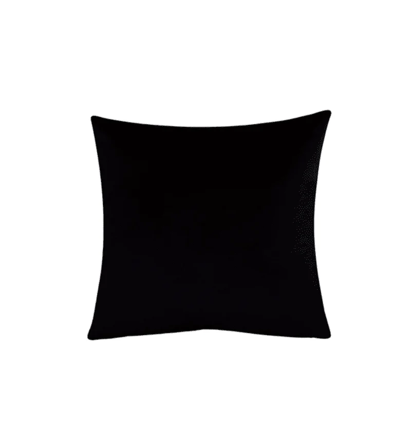 Housse de coussin 40x40 Velours Noir
