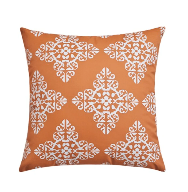Housse de coussin 60x60 Extérieur Orange