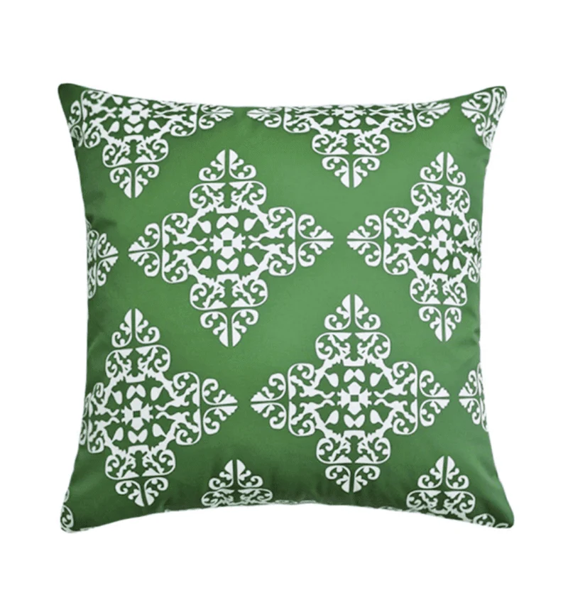 Housse de coussin 60x60 Extérieur Vert