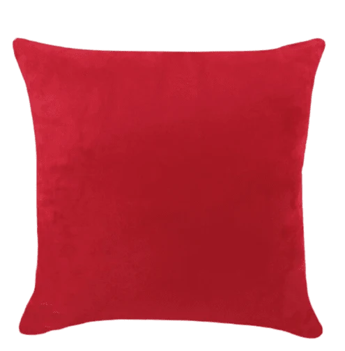Housse de coussin 60x60 Rouge