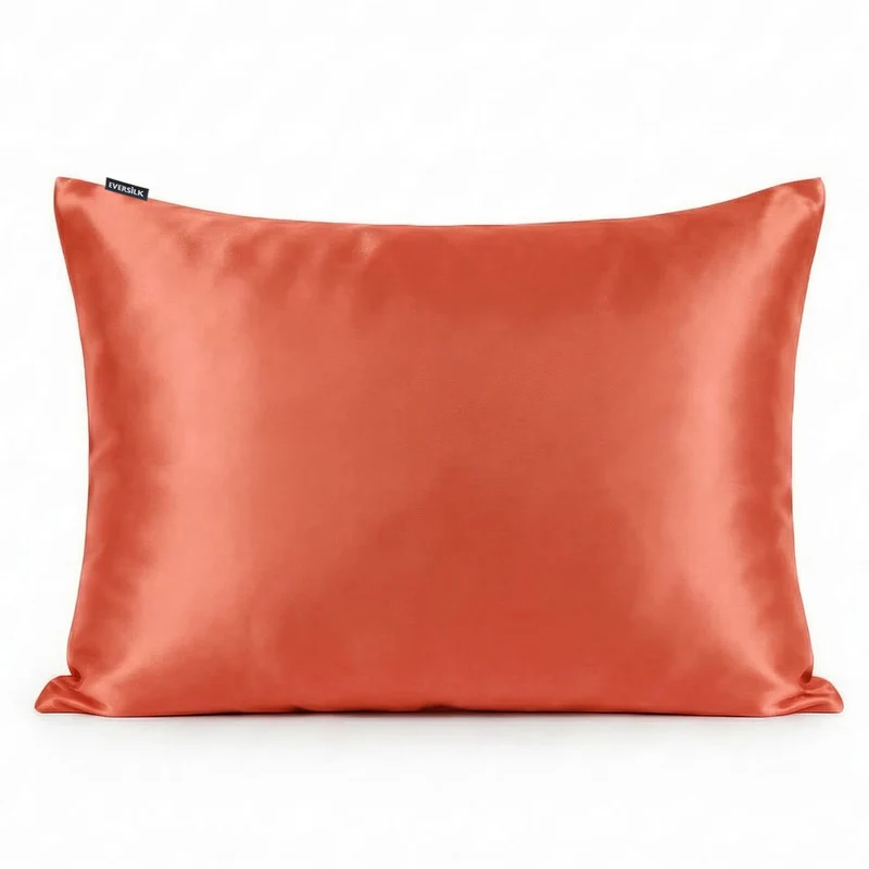 🎁 Taie d’oreiller en soie de mûrier 50x70 cm - Kaki (100% off)