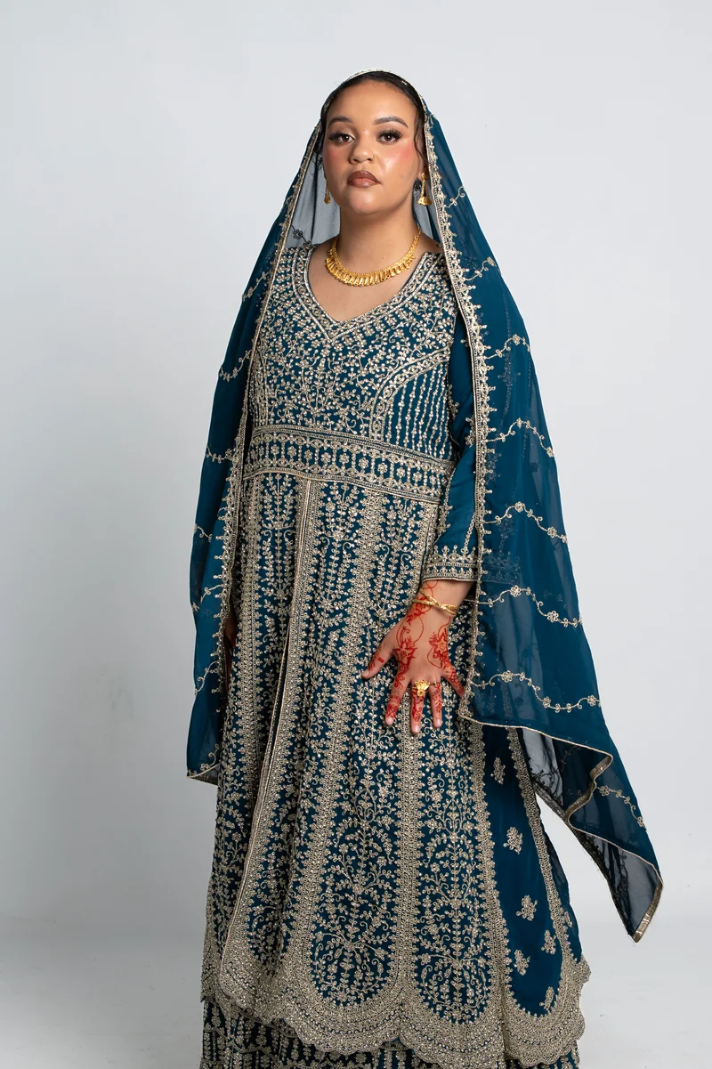 Robe Isla bleu