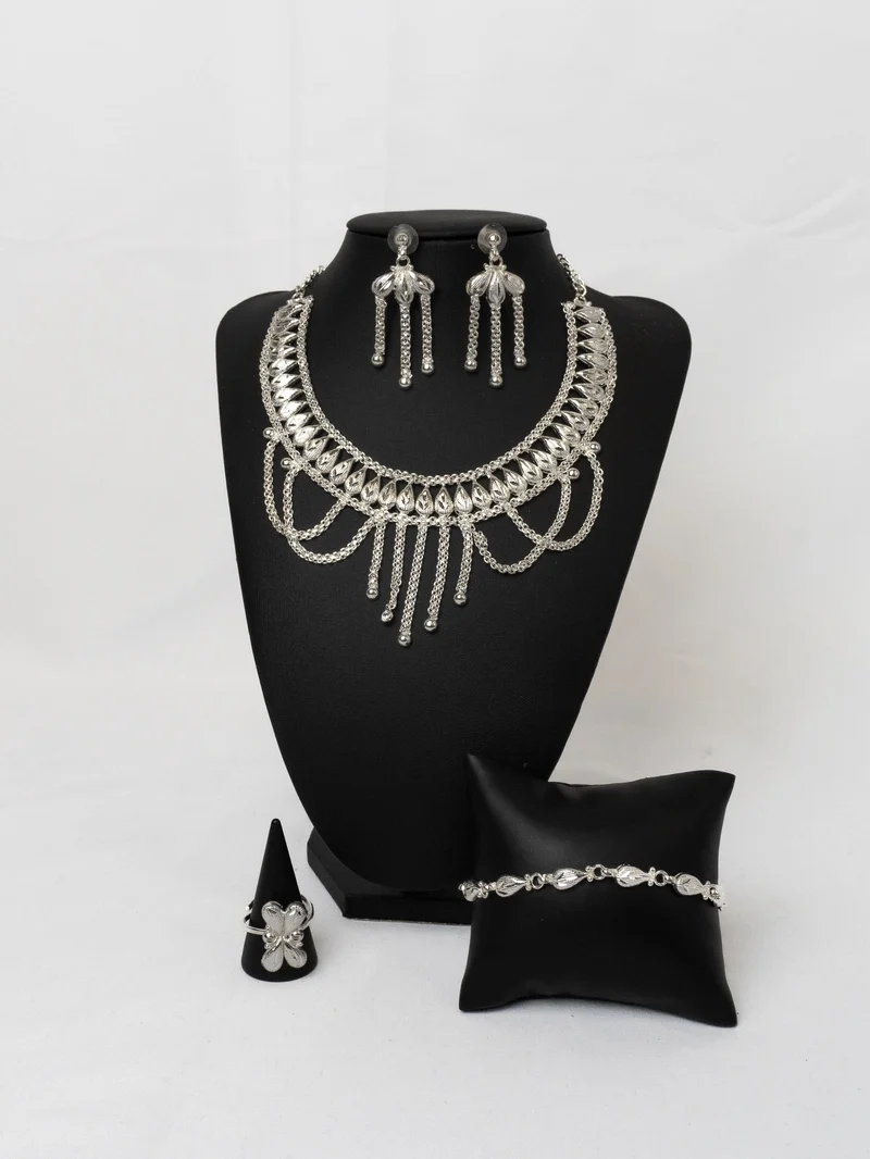 Parure Alma - argent MAYA 4
