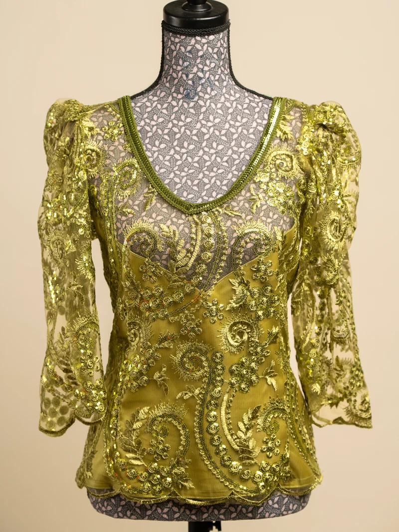 Body Dentelle LEENE - Olive