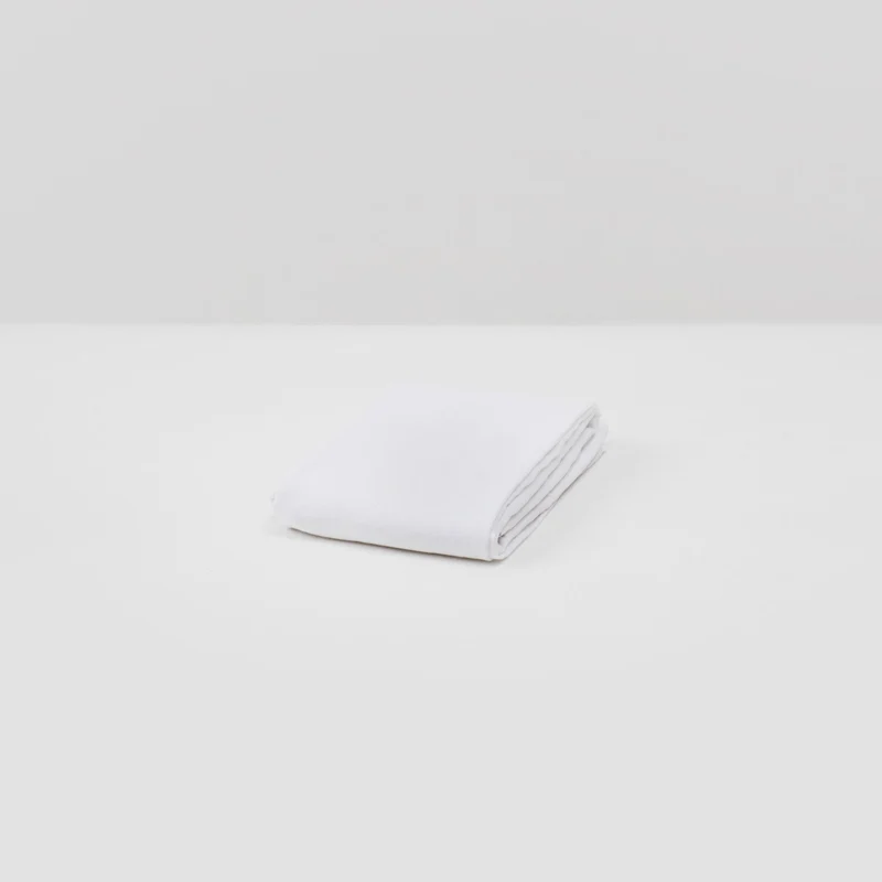 Drap housse en lin lavé 190g/m² • Blanc
