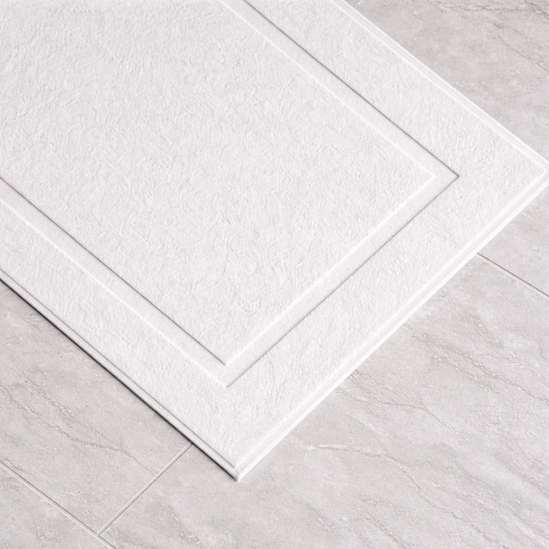 Lot de 6 tapis de bain 800 g/m² – Gamme Elégance