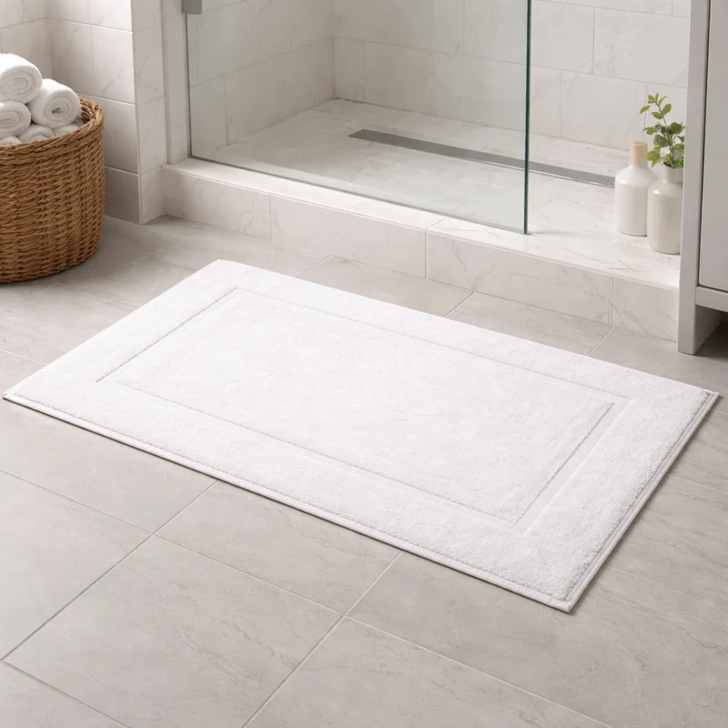 Tapis de bain 800 g/m² – Gamme Élégance