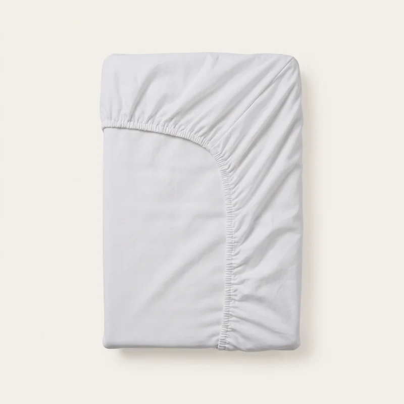 HappyBed verkoelend Hoeslaken | Silver Grey | 100% geweven Katoen