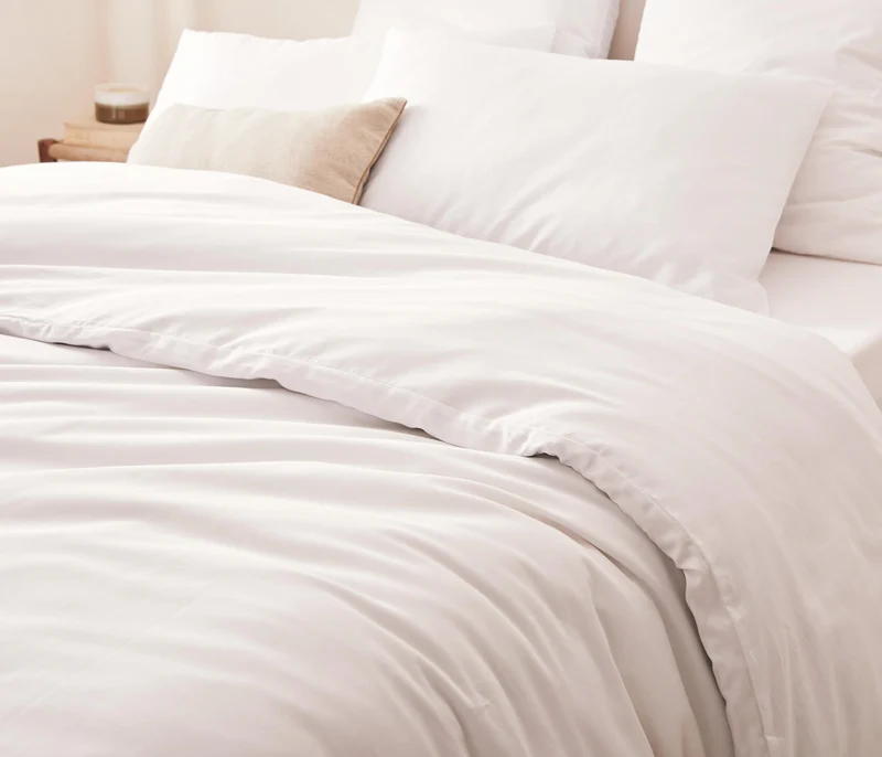 Housse de couette en satin