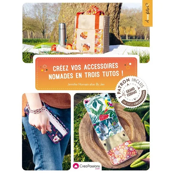 Créez vos accessoires nomades en trois tutos ! Jennifer Hornain