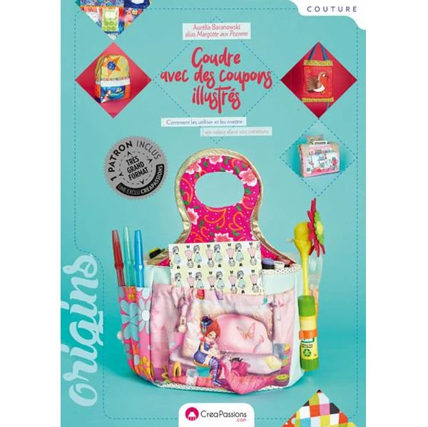 Coudre avec des coupons illustrés Aurélia Baranowski