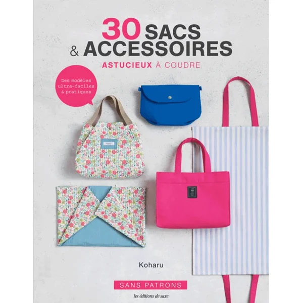 30 sacs et accessoires astucieux à coudre Koharu