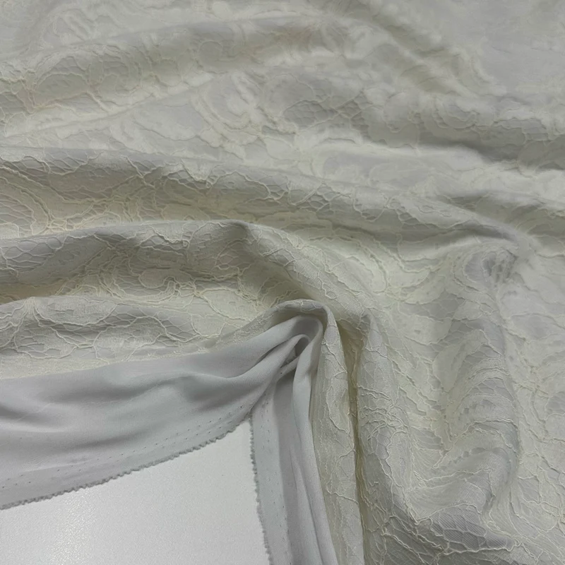 Tissu Dentelle, Coton Viscose - Amorévo