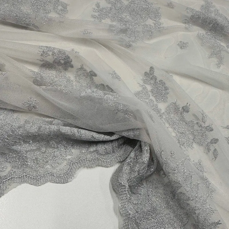 Tissu Dentelle - Métallisé, Brinella