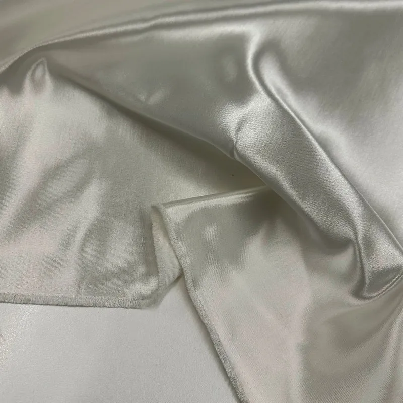 Tissu Satin Cuir, Soie - Candora