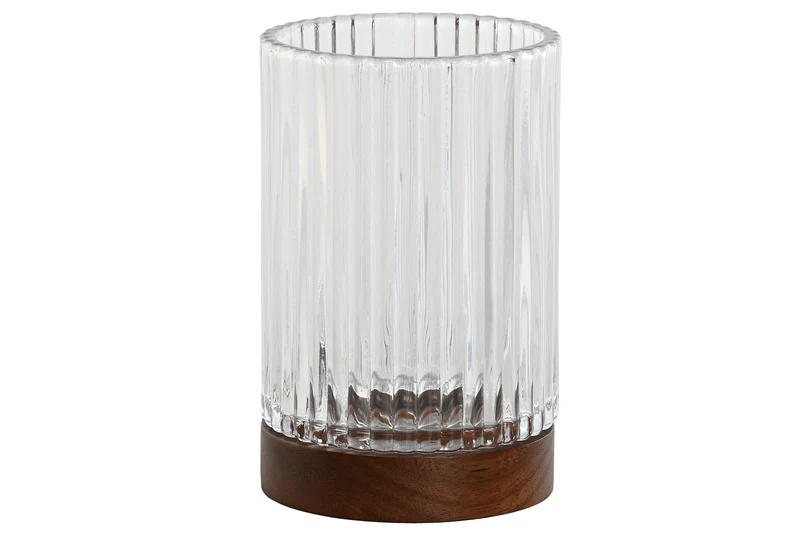 VERRE Brosse à dents - verre/acacia