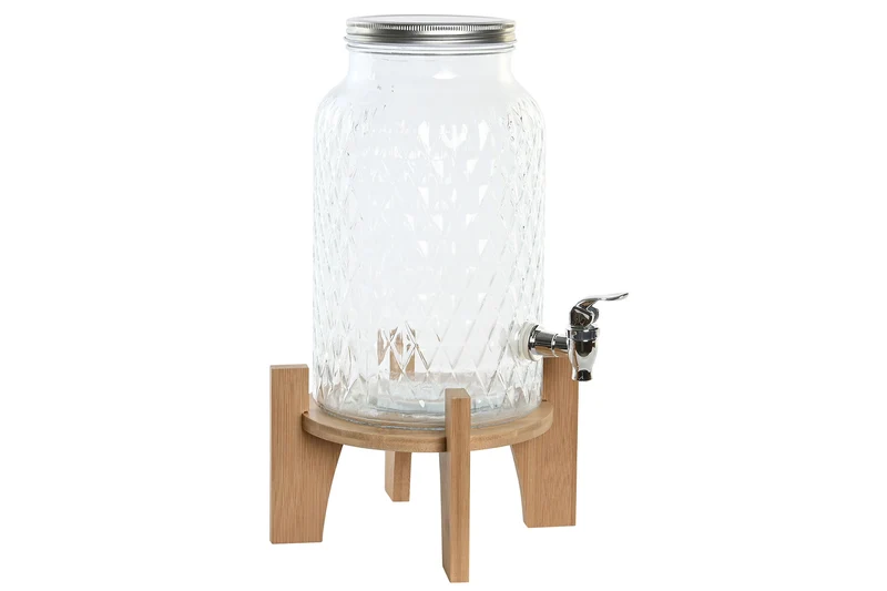 DISTRIBUTEUR DE BOISSON - 5,8L - Verre / bambou
