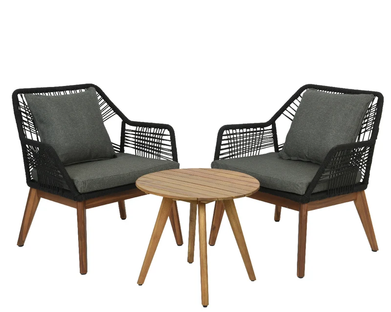 SEVILLE Ensemble de jardin corde pp outdoor fsc 100%