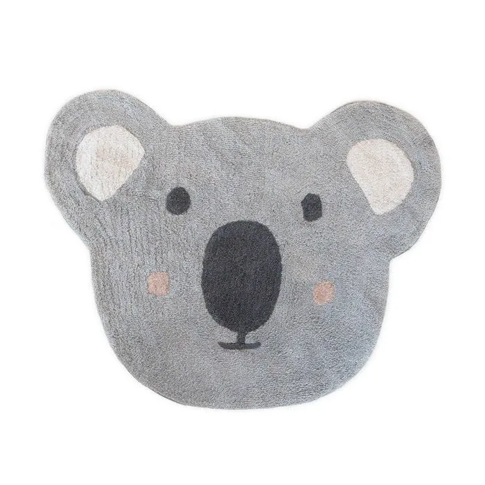 CLEO - tapis gris koala 125 x 100 cm
