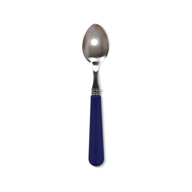 SERPETTE - Cuillères à café inox bleu Indigo (6 unités)