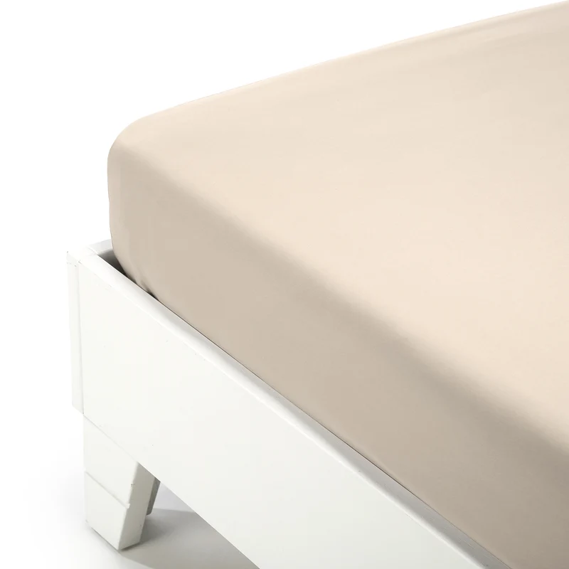 Lenzuolo Inferiore Tinta unita Cotone