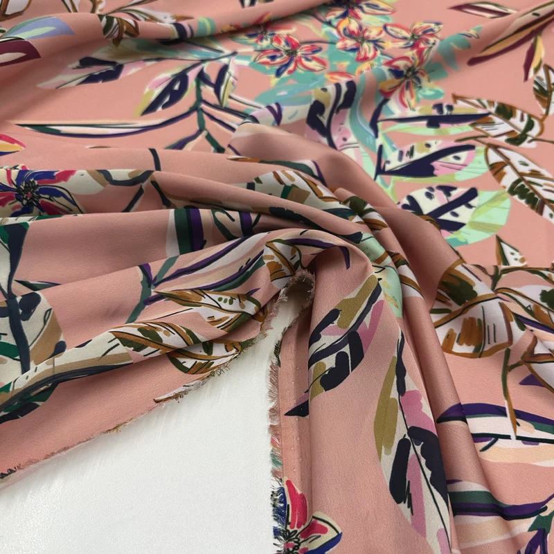 Tissu Satin, Polyester - Rosabella