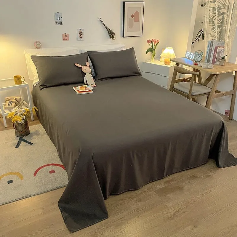 Gris foncé - Draps housse de qualité supérieur