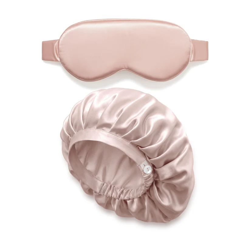 Duo Masque & Bonnet – Rose