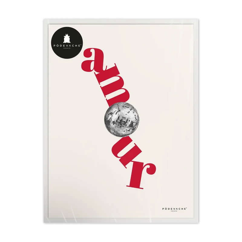 AFFICHE 40x50CM - AMOUR